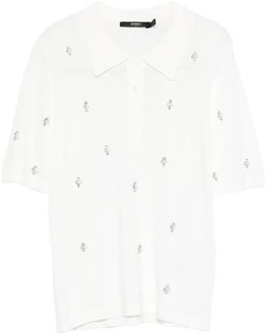 Seventy Embellished Polo Shirt - White
