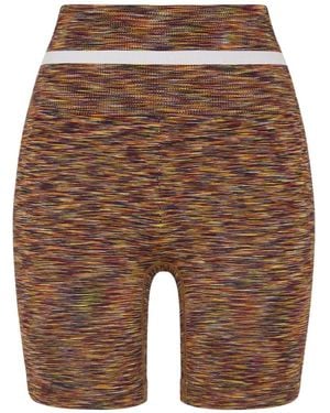 The Upside Seamless Shorts - Brown