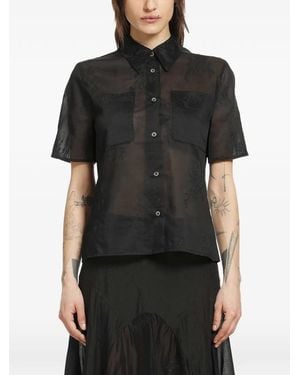 Our Legacy Chemise À Poche Poitrine - Black
