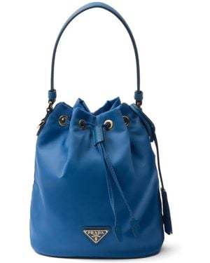 Prada Re-Edition 1978 Bucket-Tas - Blauw