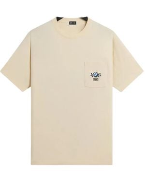 Kith Bmw 1602 Schematic-Print Pocket T-Shirt - Natural