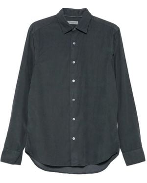 Canali Langärmeliges Hemd - Grau