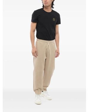 Giorgio Armani Elastic-Waist Drawstring Joggers - Natural