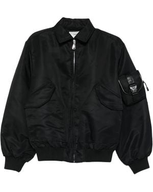 Coperni Zip-Up Bomber Jacket - Black