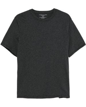 Majestic Filatures Camiseta con cuello redondo - Negro