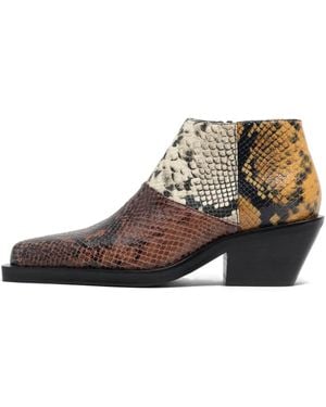 Bimba Y Lola Botas con tacón de 40 mm - Marrón