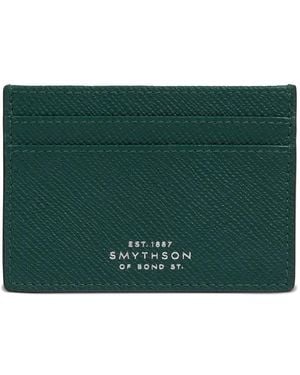 Smythson Porte-Cartes En Cuir - Vert