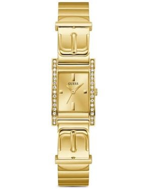 Guess Montre Sertie De Cristaux 20 Mm - Metallic