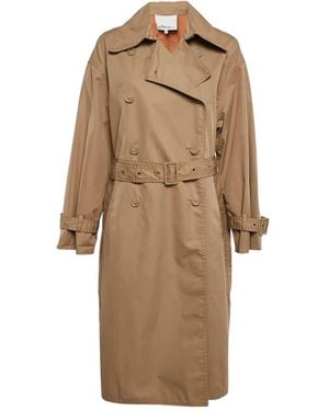 3.1 Phillip Lim Pre-Owned Trenchcoat Met Dubbele Rij Knopen - Naturel