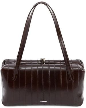 Jil Sander Goji Pillow Small Tote Bag - Brown