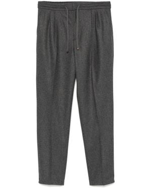 Brunello Cucinelli Pleated Trousers - Grey