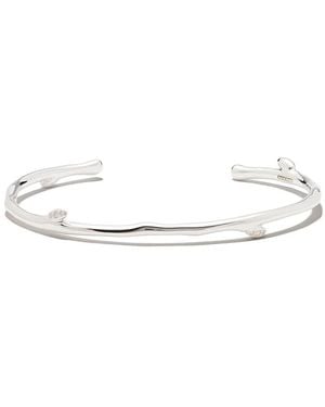 Shaun Leane Cherry Blossom Diamond Bangle - White
