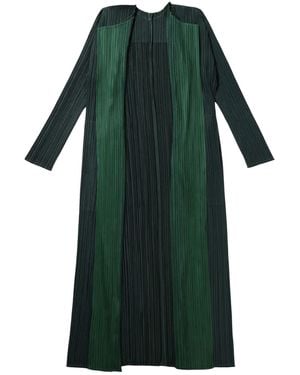 Pleats Please Issey Miyake Merry Bicolour - Green