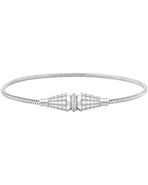 Boucheron 18Kt Jack De Diamond Bracelet - White