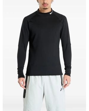Nike Long-Sleeved Turtleneck T-Shirt - Blue