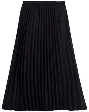 Maison Kitsuné Pleated Skirt - Black