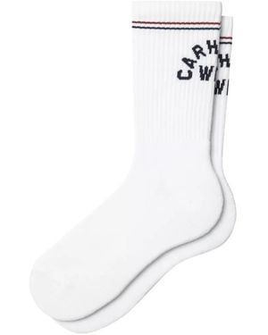Carhartt Arch Script Socks - White