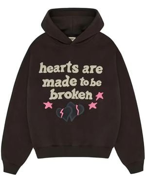 BROKEN PLANET Graphic-Print Hoodie - Black