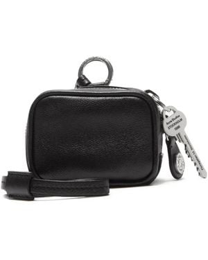 Acne Studios Camero Clip Zip-Fastening Headphone Case - Black