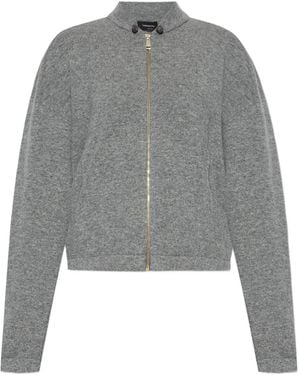 Fabiana Filippi Wollen Vest - Grijs