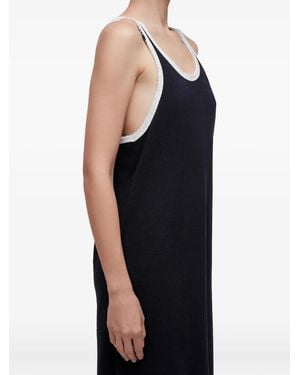 Osklen Midikleid Mit Racerback - Schwarz