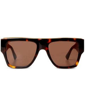 Temperley London Lunettes De Soleil The Joan - Marron