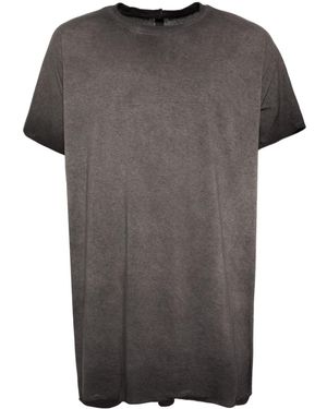 Boris Bidjan Saberi Faded T-Shirt - Grey