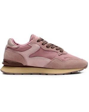 HOFF City Suede Panelled Trainers - Pink