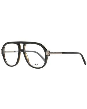 MCM Double-Bridge Pilot-Frame Glasses - Black