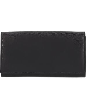 Longchamp Leather Wallet - Black