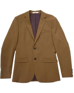 SELECTED Flap-Pocket Blazer - Brown
