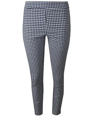 Avenue Montaigne Leo Cropped Trousers - Blue