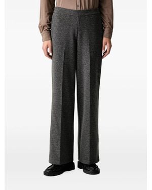 Marc O' Polo Pantalones Anchos Con Pinzas - Negro