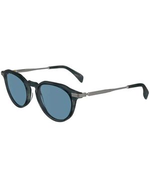 Paul Smith Lunettes De Soleil Keats À Monture Ronde - Blue