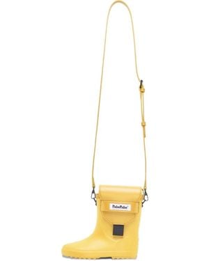PabePabe Rainboot Tabi Cross Bag - Metallic