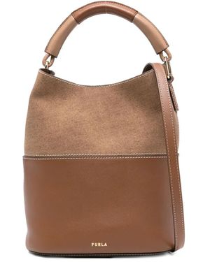 Furla Top-Handle Tote Bag - Brown