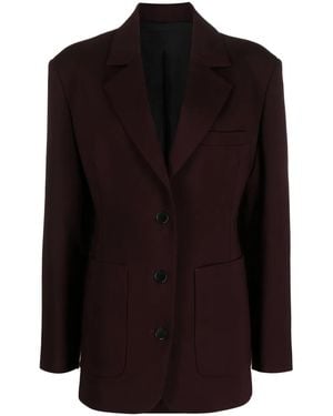 Lanvin Single-Breasted Blazer - Black