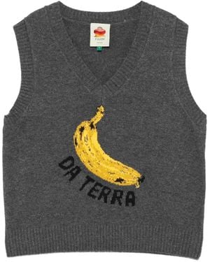 FARM Rio Banana Da Terra Vest - Black