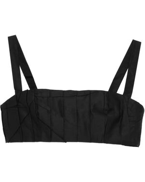 MEDEA Wrinkled Top - Black
