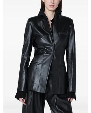 Francesco Murano Single-Breasted Jacket - Black