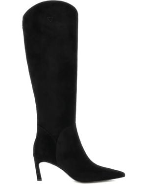 Guess Suede Boots - ブラック