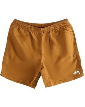 Stussy Stock Water Shorts - Brown
