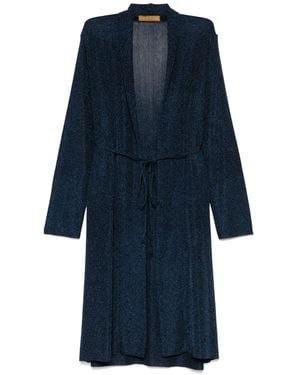 Siyu Long-Sleeve Coat - Blue