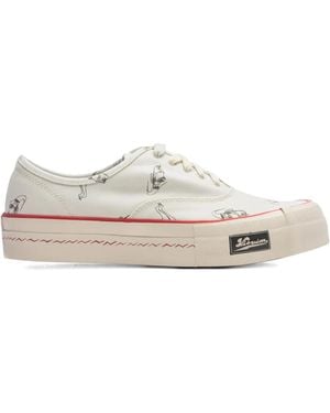 Visvim Sneakers Logan Deck Lo Roadster - Bianco