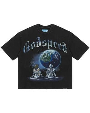 Godspeed Artificial Love Ii Graphic-Print T-Shirt - Black