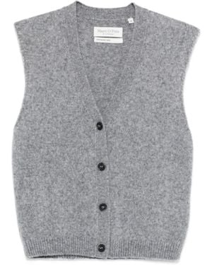 Marc O' Polo V-Neck Vest - Gray