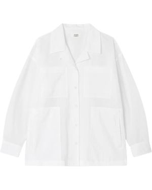 Studio Tomboy X Patch-Pocket Shirt - White