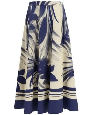 Sara Roka Tadra Skirt - Blue
