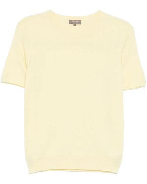 N.Peal Cashmere Milly Tシャツ - ナチュラル