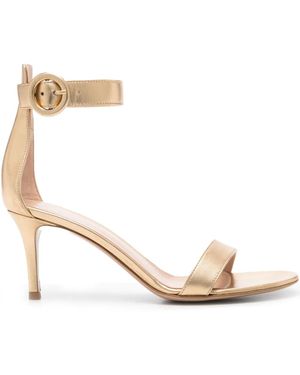 Gianvito Rossi Portofino 70mm サンダル - ナチュラル